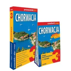 Chorwacja 3w1 przewodnik  atlas  mapa  Szeratics Ewelina