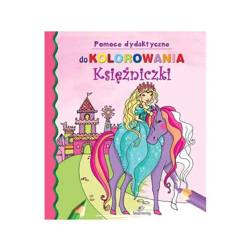 KSIĘŻNICZKI. POMOCE DYDAKTYCZNE DO KOLOROWANIA - Siedmioróg