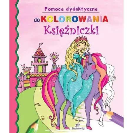 Księżniczki. Pomoce Dydaktyczne Do Kolorowania