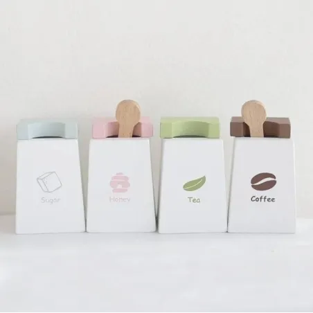 Drewniane Naczynia Kuchenne Dla Dzieci Zestaw Kuchenny Mega Creative 3+