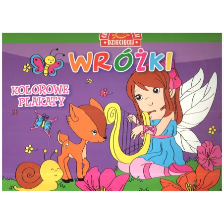 Kolorowe Plakaty Wróżki