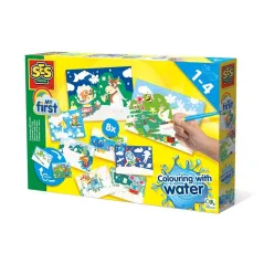 KOLOROWANKA WODNA ZWIERZĘTA MALOWANIE WODĄ SES CREATIVE 12M+