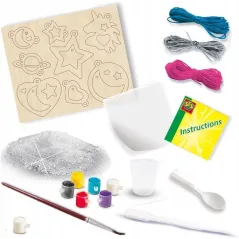 ZESTAW DO TWORZENIA BIŻUTERII ŚWIECĄCEJ W CIEMNOŚCI SES CREATIVE 6+