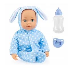 Interaktywna Lalka Bobas Anna First Words Baby Bayer 24 Efekty Dźwiękowe 38 Cm