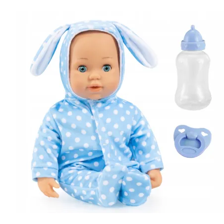 Interaktywna Lalka Bobas Anna First Words Baby Bayer 24 Efekty Dźwiękowe 38 Cm