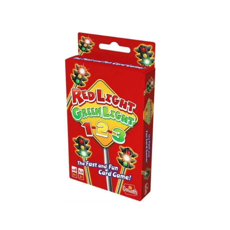 RED LIGHT GREEN LIGHT CZERWONE ZIELONE 1 2 3 GRA KARCIA GOLIATH 5+