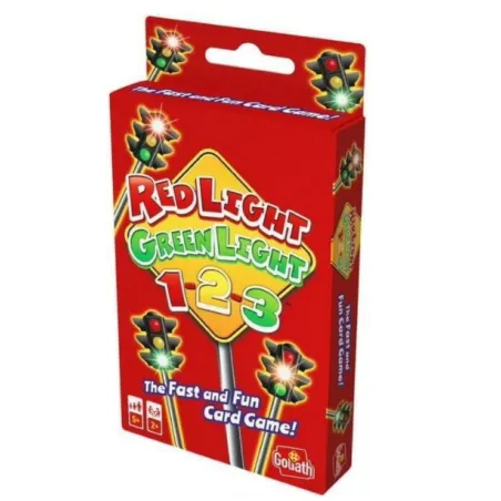 RED LIGHT GREEN LIGHT CZERWONE ZIELONE 1 2 3 GRA KARCIA GOLIATH 5+