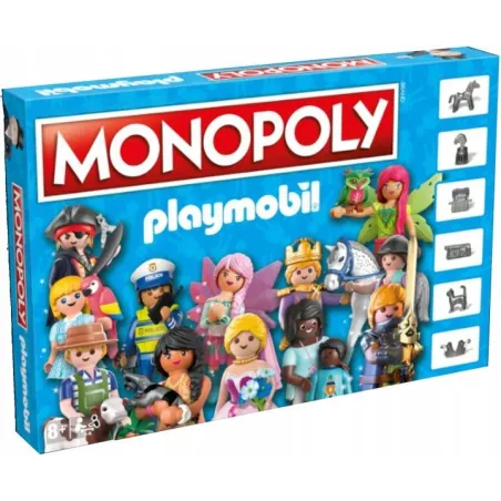 Monopoly Playmobil Gra Planszowa Rodzinna Polska Wersja Hasbro 8+