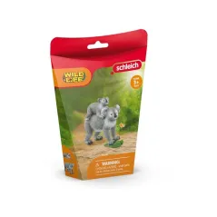 FIGURKA MAMA KOALA I MALUSZEK WILD LIFE SCHLEICH 3+