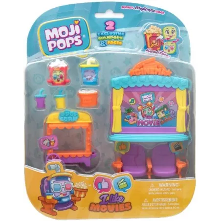 Mojipops I Like Movies 2 Figurki Kolekcjonerskie Z Wymiennymi Buziami I Akcesoriami