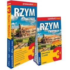 RZYM 3W1: PRZEWODNIK + ATLAS + MAPA