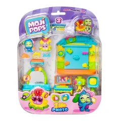 MOJIPOPS I LIKE PHOTO 2 FIGURKI KOLEKCJONERSKIE Z WYMIENNYMI TWARZAMI + AKCESORIA - Magic box
