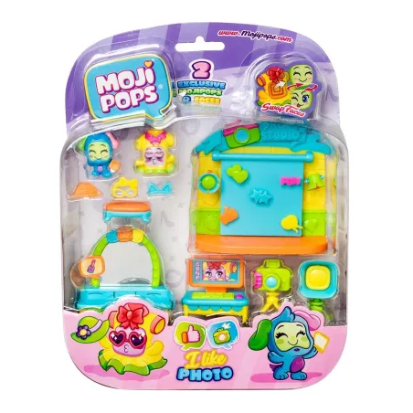 Mojipops I Like Photo 2 Figurki Kolekcjonerskie Z Wymiennymi Twarzami + Akcesoria