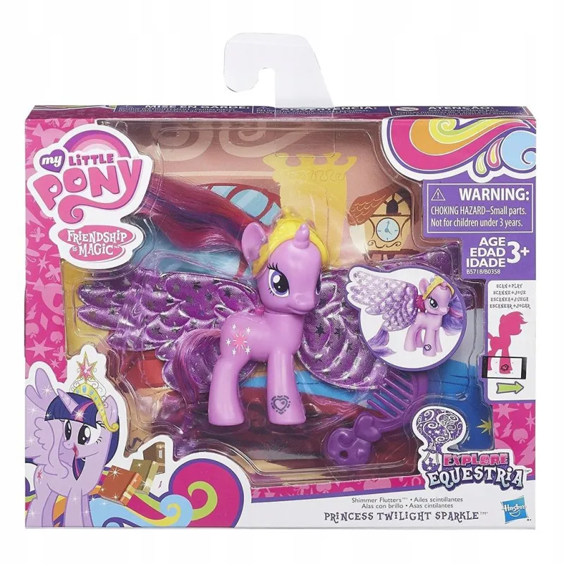 SKRZYDLATE KUCYKI MY LITTLE PONY PRINCESS TWILIGHT SPARKLE 3+ - Hasbro