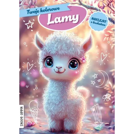 Twoje Kolorowe Lamy. Kolorowanka Z Naklejkami