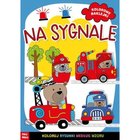 Na Sygnale. Książeczka Z Naklejkami