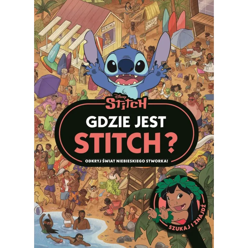 DISNEY STITCH. GDZIE JEST STITCH?