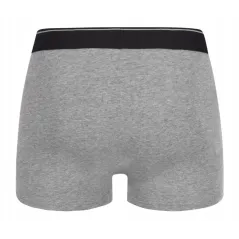 MAJTKI BOKSERKI MĘSKIE M 2PACK CZARNY + SZARY LONSDALE