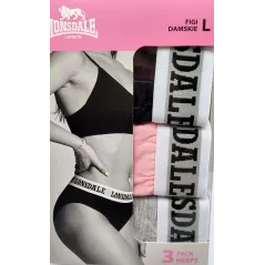 Figi Damskie Lonsdale 3 Szt. Rozmiar L
