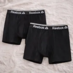 BOKSERKI MĘSKIE REEBOK 2PAK XXL CZARNE