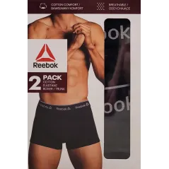 Bokserki Męskie Reebok 2Pak Xl Czarne