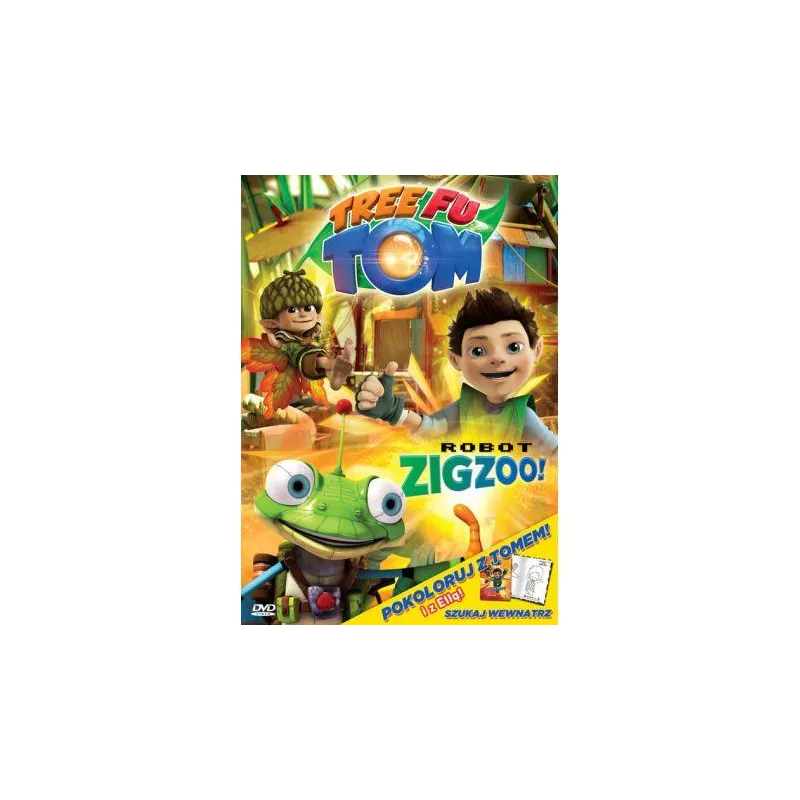 TREE FU TOM ROBOT ZIGZOO ! DVD PL - Cass Film