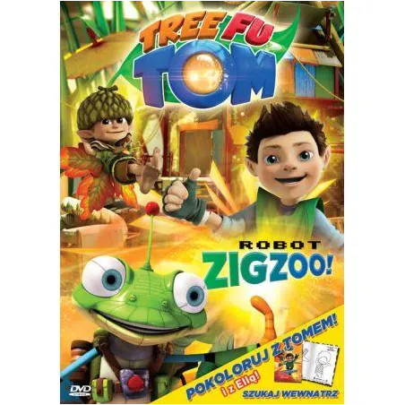 Tree Fu Tom Robot Zigzoo ! Dvd Pl
