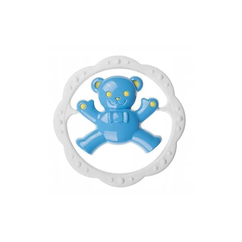 KOLOROWA GRZECHOTKA SENSORYCZNA DLA NIEMOWLĄT TULLO 0M+