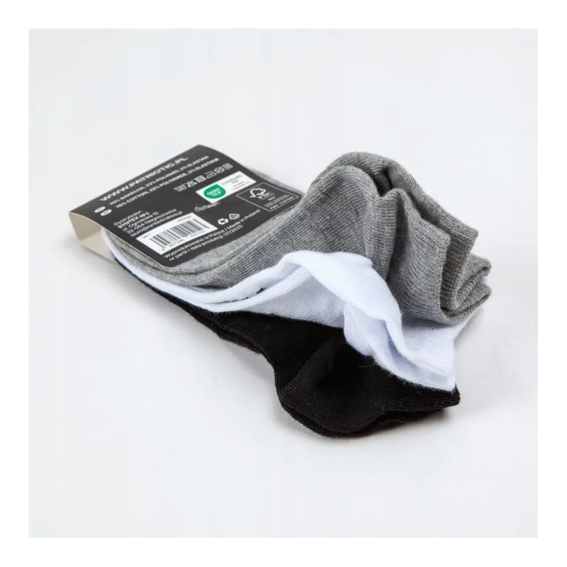 SKARPETY STOPKI MĘSKIE PATRIOTIC 3-PAK ROZMIAR 43-46