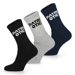 Skarpetki Długie Patriotic 3-Pak Rozmiar 43-46