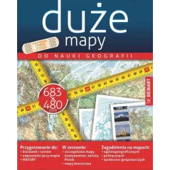 DUŻE MAPY DO NAUKI GEOGRAFII - Demart