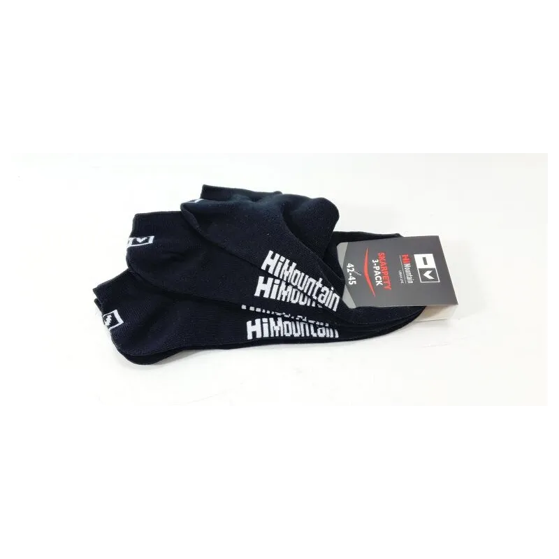 STOPKI HIMOUNTAIN CZARNE 3-PAK ROZMIAR 42-45