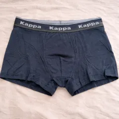 BOKSERKI MĘSKIE KAPPA GRANATOWE 2-PAK ROZMIAR M