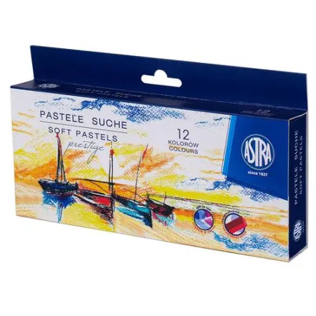 PASTELE SUCHE KWADRATOWE DO RYSUNKU I MALARSTWA INTENSYWNE PIGMENTY