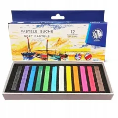 Pastele Suche Kwadratowe Do Rysunku I Malarstwa Intensywne Pigmenty