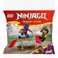 LEGO NINJAGO 30675 TURNIEJOWY TEREN SZKOLENIOWY ZESTAW NINJA 49 ELEMENTÓW