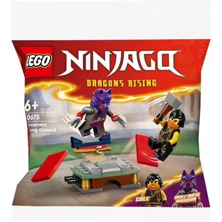 LEGO NINJAGO 30675 TURNIEJOWY TEREN SZKOLENIOWY ZESTAW NINJA 49 ELEMENTÓW