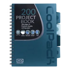 ZESZYT 200 STRON KRATKA COOLPACK Z PRZEGRÓDKAMI B5