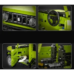 KLOCKI KONSTRUKCYJNE SUZUKI JIMNY ZDALNIE STEROWANY 579 ELEMENTÓW CADA 8+
