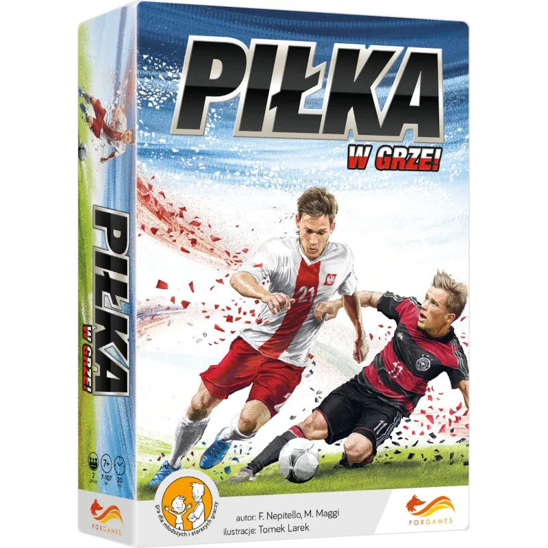 PIŁKA W GRZE GRA KARCIANA 7+ - FoxGames