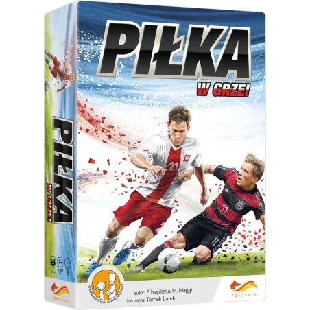 PIŁKA W GRZE GRA KARCIANA 7+ - FoxGames
