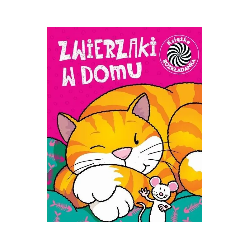 ZWIERZAKI W DOMU KSIĄŻKA ROZKŁADANKA