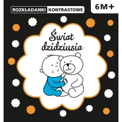 Świat dzidziusia rozkładanki kontrastowe 6m