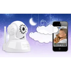 Niania Elektroniczna Z Kamerą Wifi Medisana Smart Baby Monitor 52345