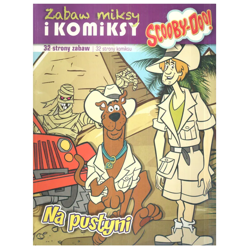 SCOOBY-DOO! KOMIKSY I ZABAW MIKSY NA PUSTYNI - Media Service Zawada