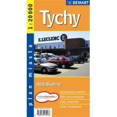TYCHY PLAN MIASTA 1 : 20 000