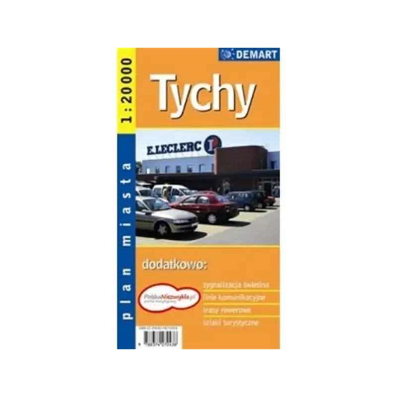 TYCHY PLAN MIASTA 1 : 20 000