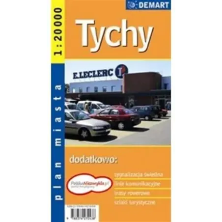 Tychy Plan Miasta 1 : 20 000
