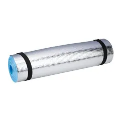 MATA TURYSTYCZNA KARIMATA CAMP ACTIVE 180X50 CM Z FOLIĄ ALU  DO NAMIOTU NIEBIESKA