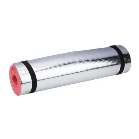 MATA TURYSTYCZNA KARIMATA CAMP ACTIVE 180X50 CM Z FOLIĄ ALU DO NAMIOTU CZERWONA